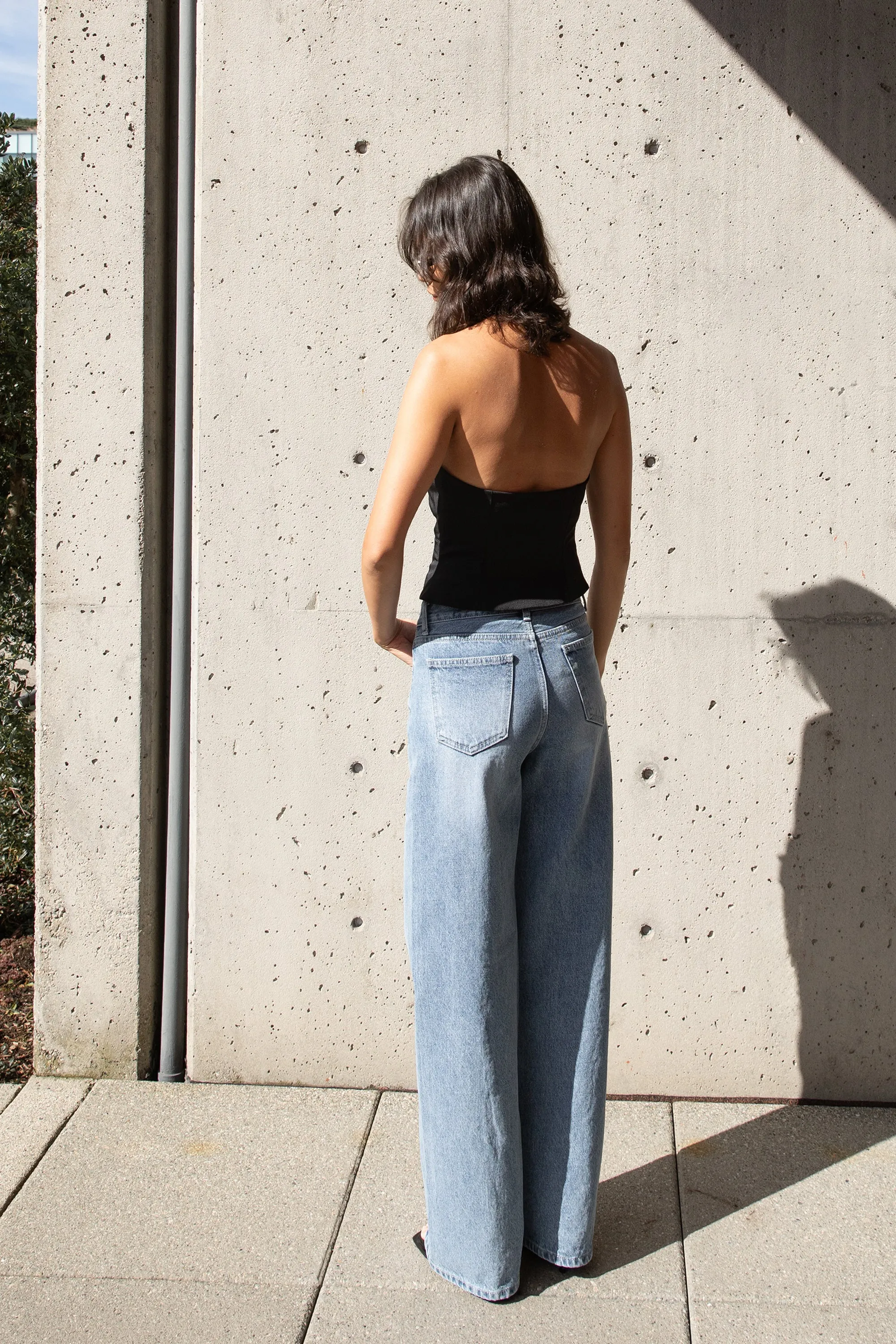 HALTER SUITING VEST sold by OAK AND FORT product image thumbnail 4