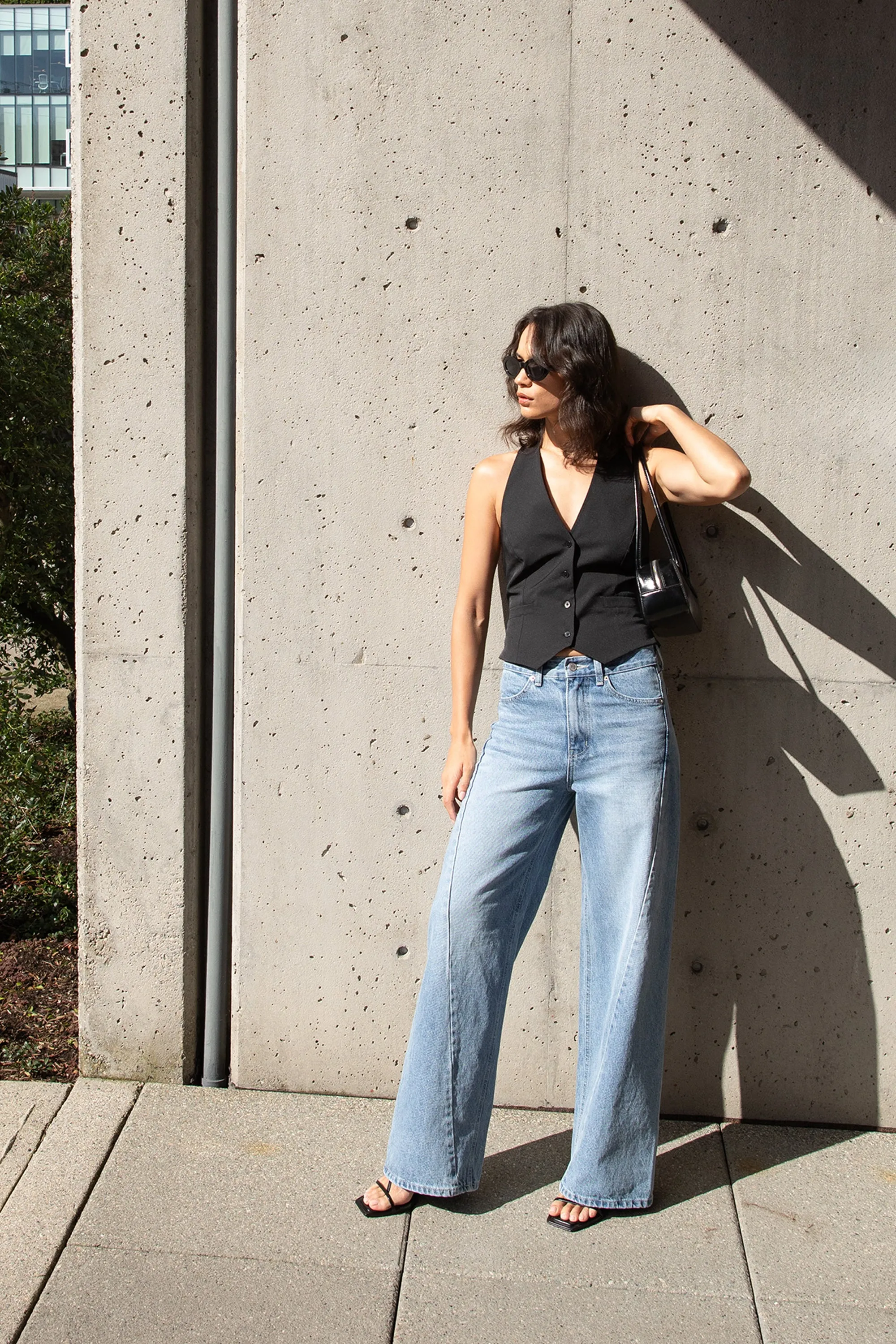 HALTER SUITING VEST sold by OAK AND FORT product image thumbnail 2