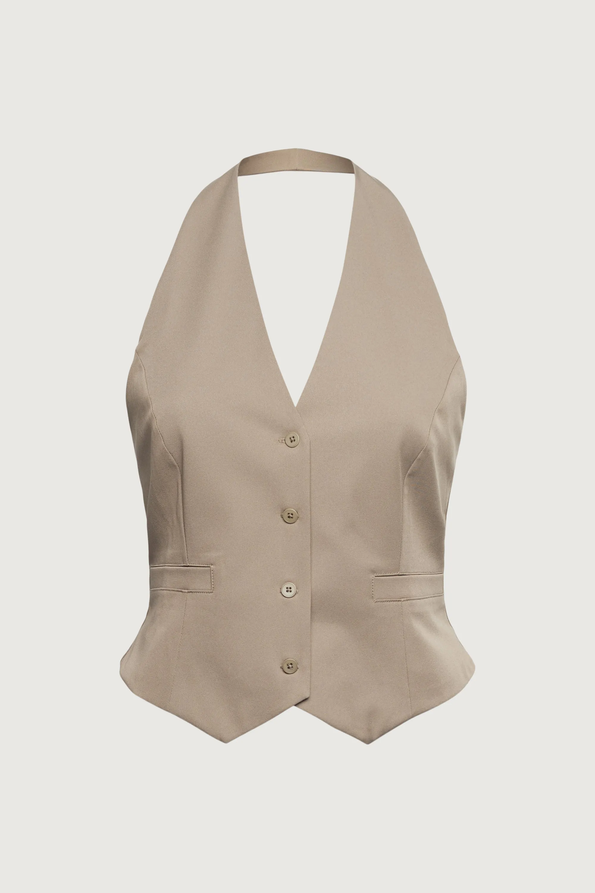 HALTER SUITING VEST sold by OAK AND FORT product image thumbnail 5