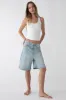 STRETCH DENIM JORT sold by OAK AND FORT