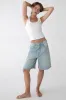 STRETCH DENIM JORT sold by OAK AND FORT