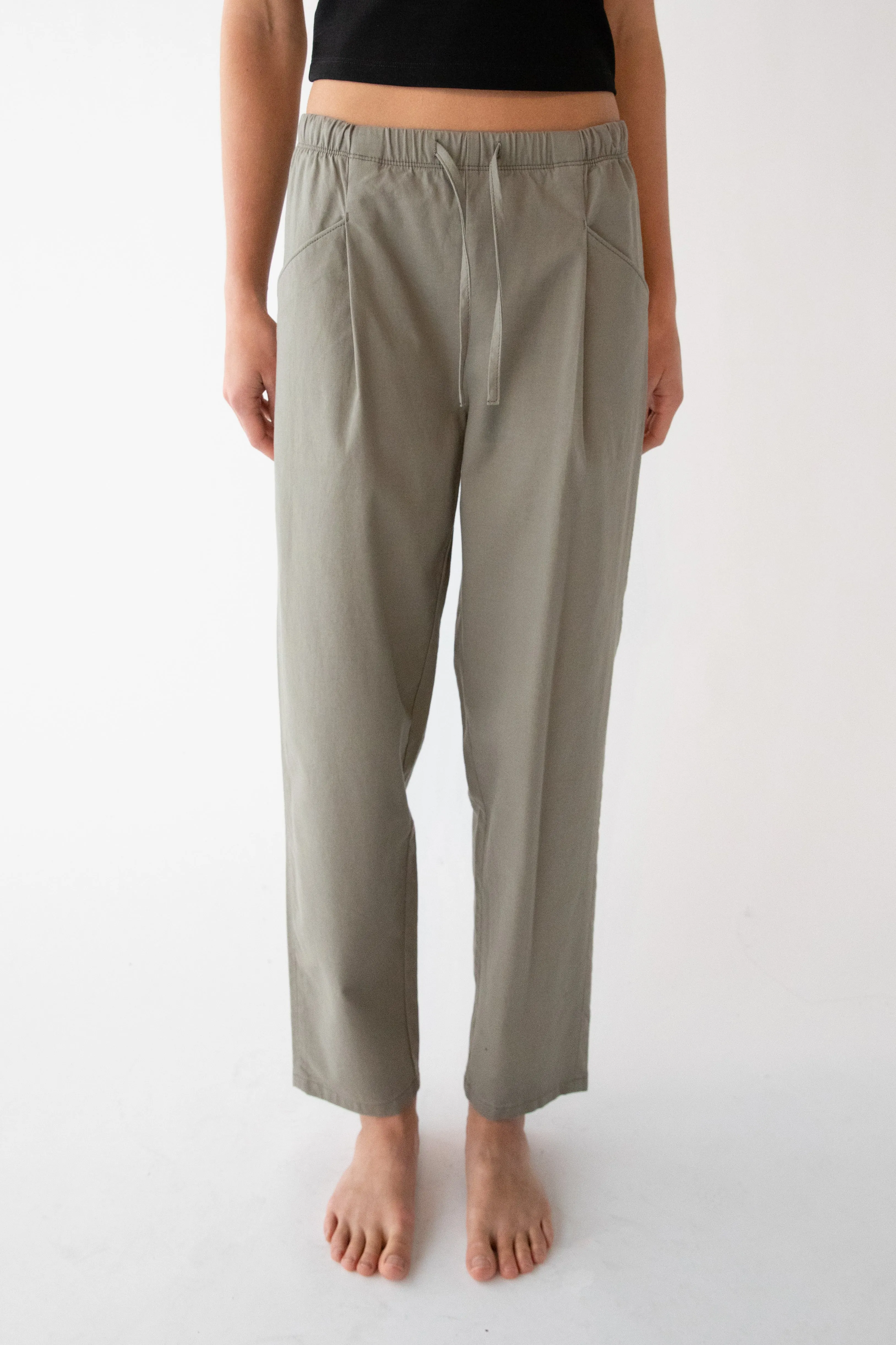 TAPERED PANT WITH DRAWSTRING WAIST sold by OAK AND FORT product image thumbnail 2