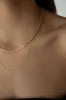CUBE AND TWIST CHAIN NECKLACE sold by OAK AND FORT