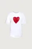 HEART GRAPHIC T-SHIRT sold by OAK AND FORT