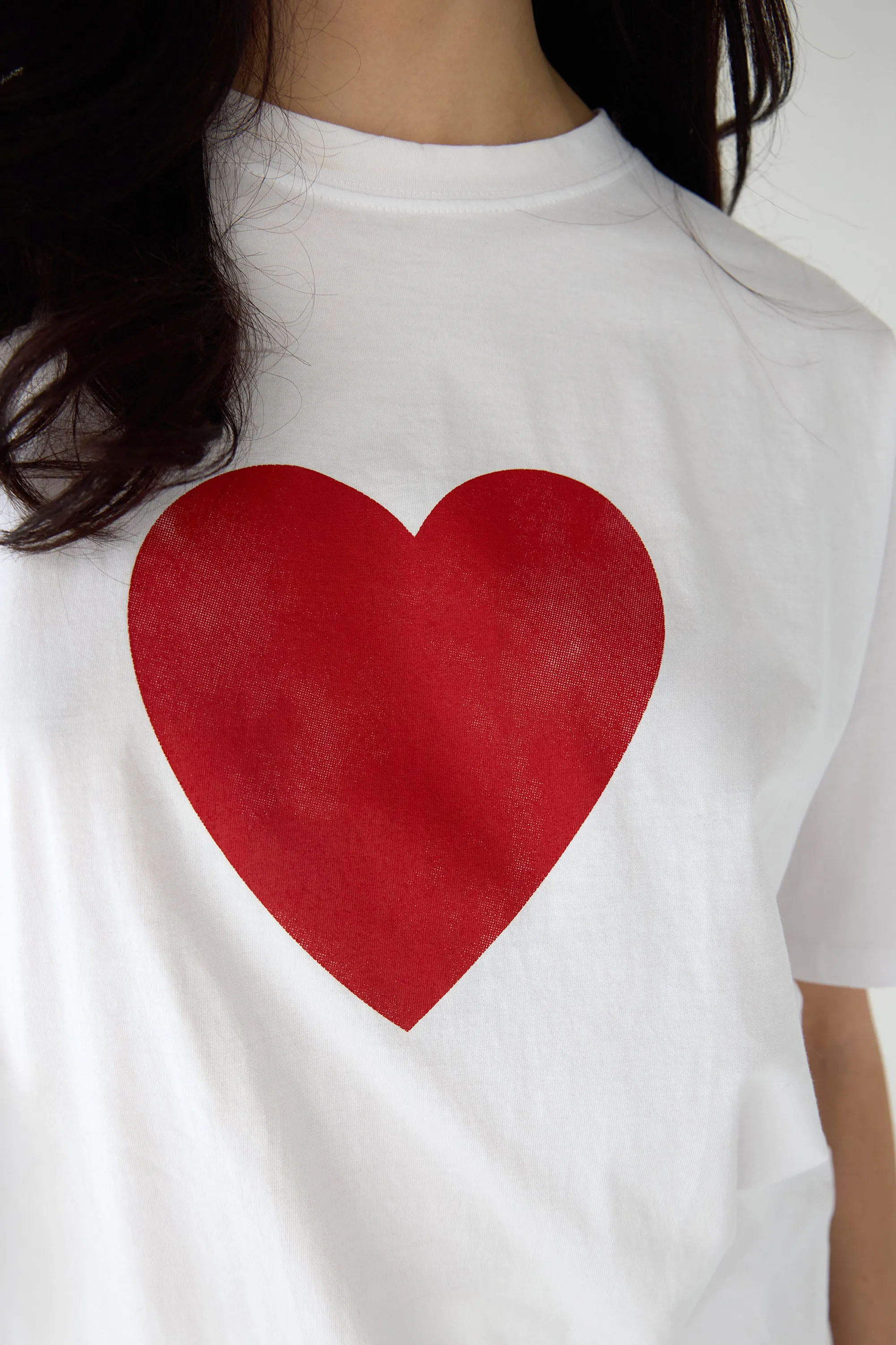 HEART GRAPHIC T-SHIRT sold by OAK AND FORT product image thumbnail 2