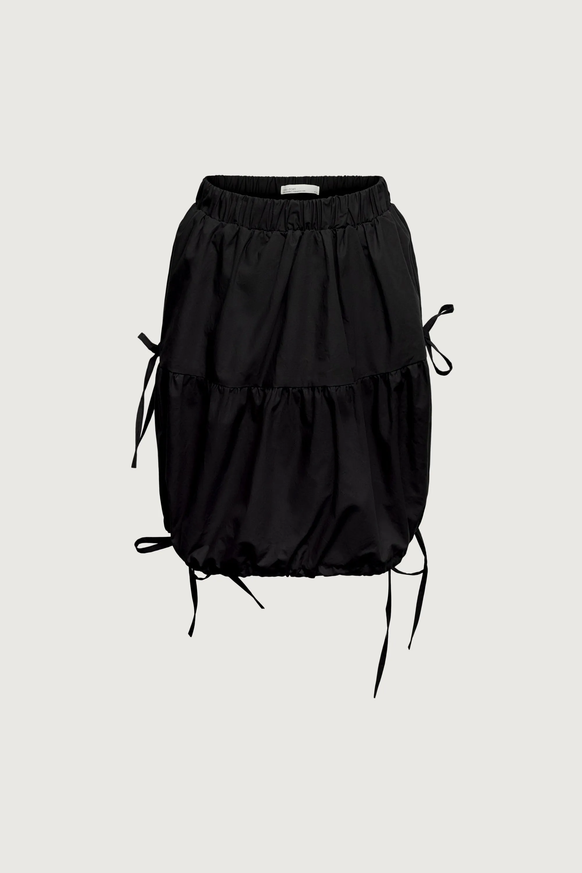 TIERED MINI SKIRT WITH BOWS sold by OAK AND FORT product image thumbnail 3
