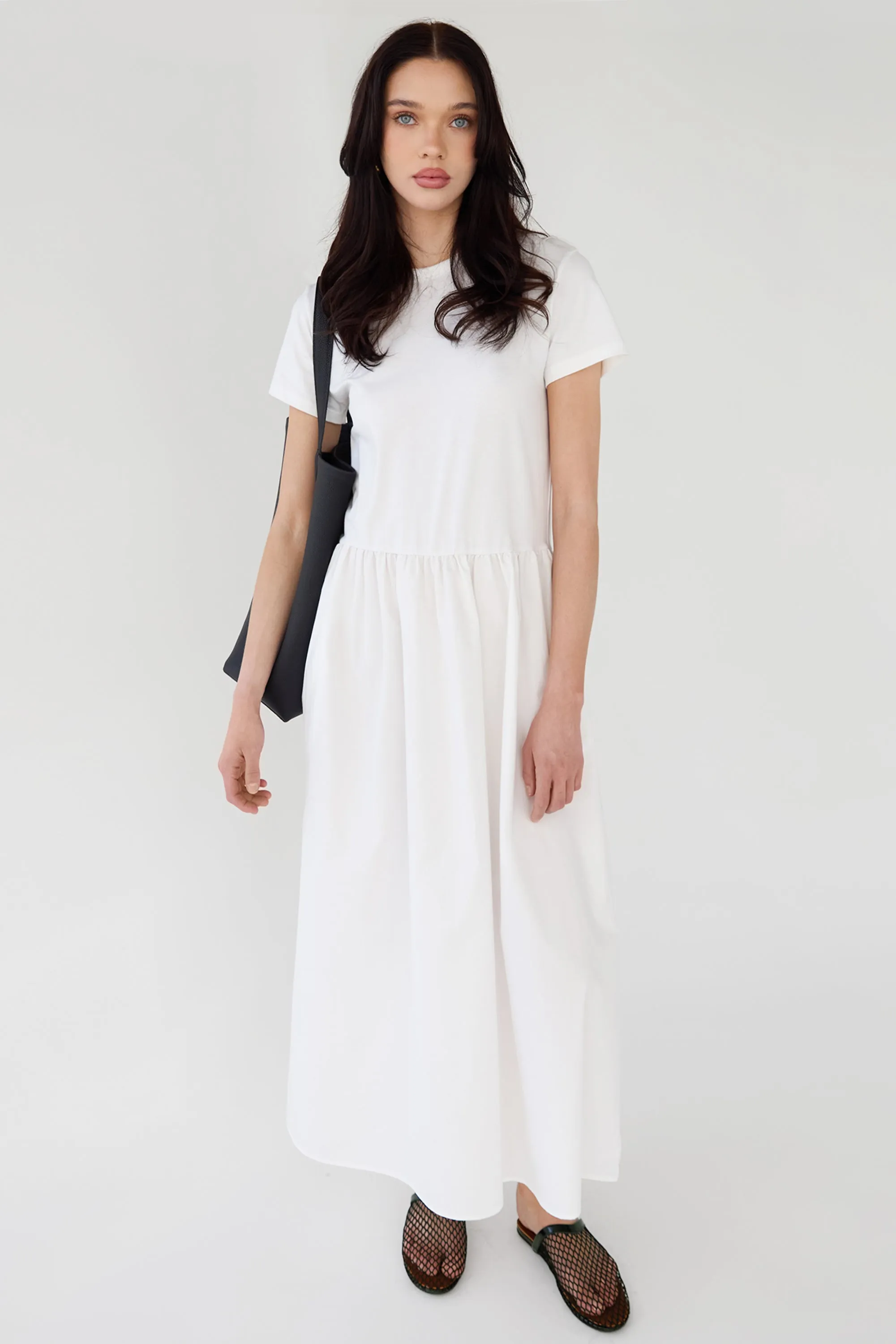 T-SHIRT MAXI DRESS sold by OAK AND FORT