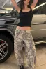CAMO PRINT BARREL PANT sold by OAK AND FORT