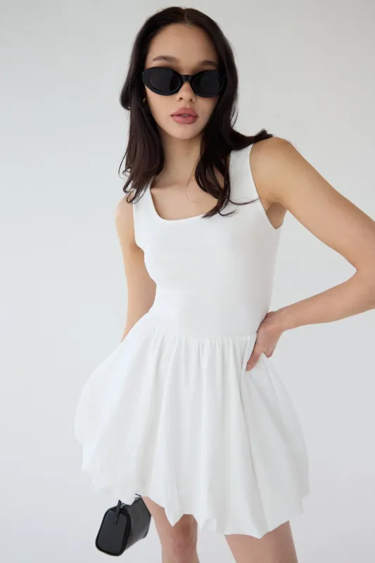 MINI BUBBLE HEM DRESS sold by OAK AND FORT
