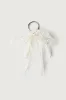 PEARLS AND LACE RIBBON BAG CHARM sold by OAK AND FORT