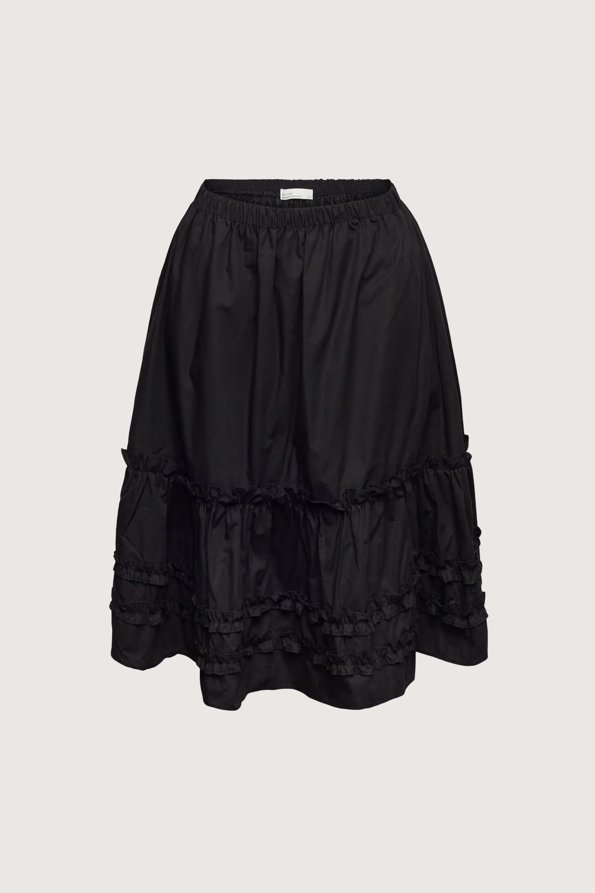 RUFFLED MIDI SKIRT sold by OAK AND FORT product image thumbnail 3
