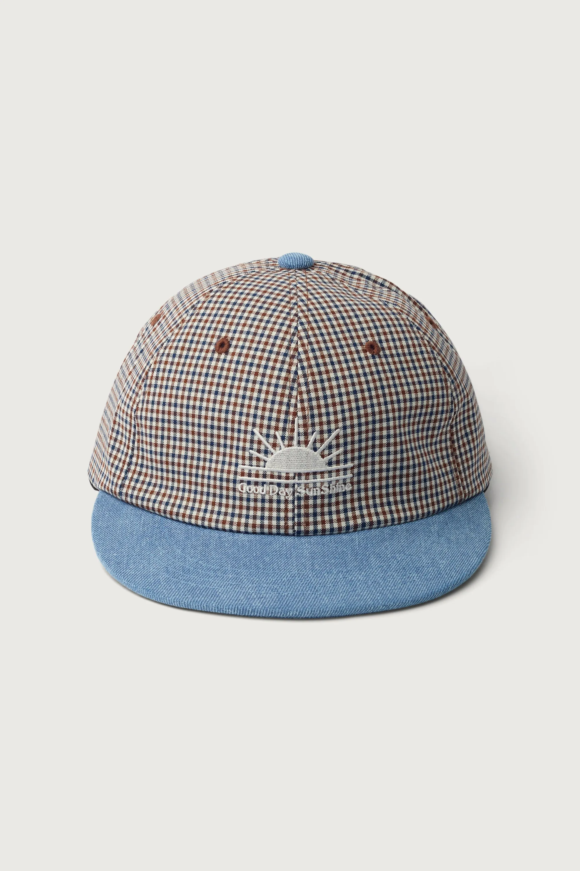 GOOD DAY SUNSHINE GINGHAM HAT sold by OAK AND FORT product image thumbnail 2