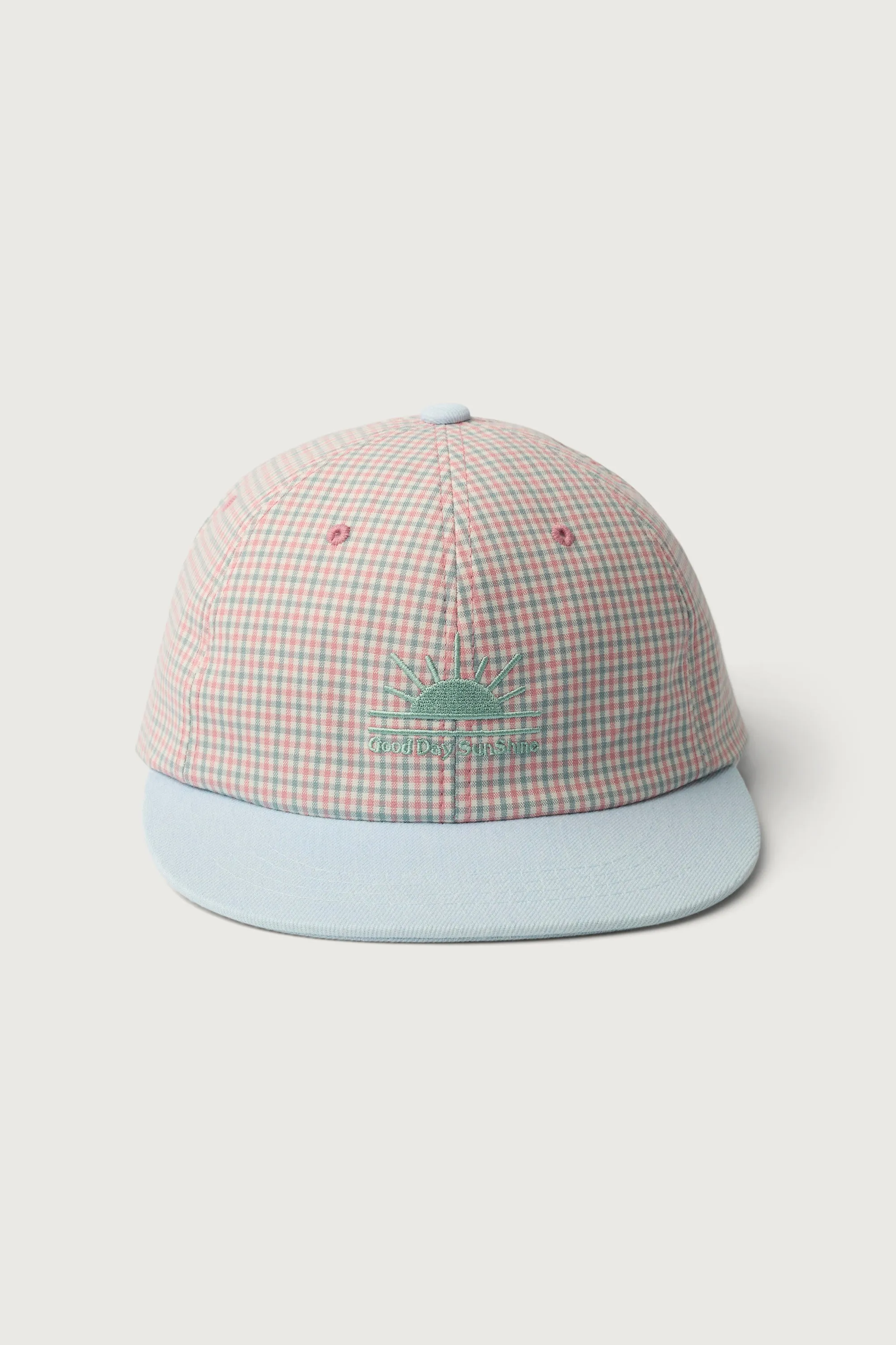 GOOD DAY SUNSHINE GINGHAM HAT sold by OAK AND FORT product image thumbnail 3