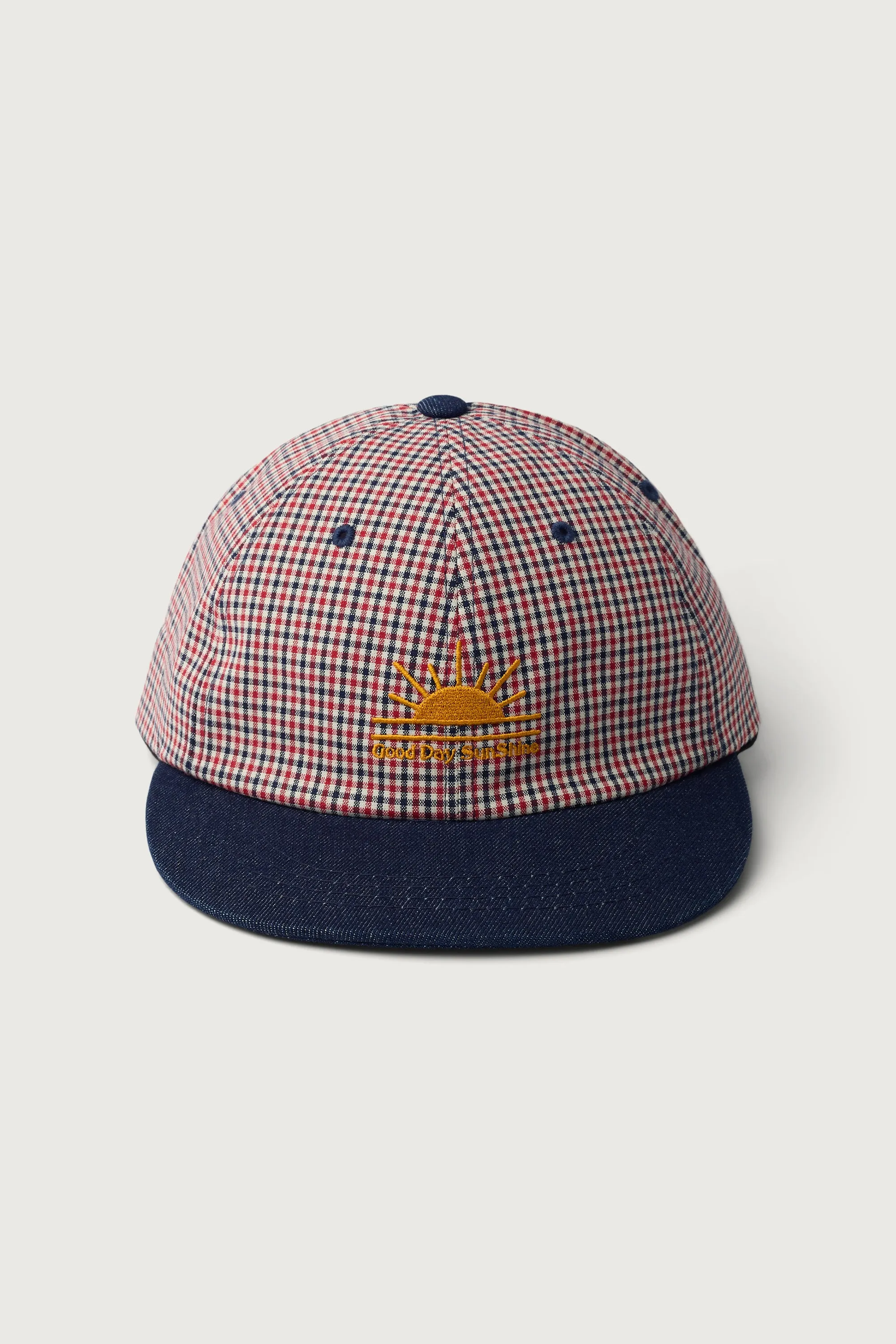 GOOD DAY SUNSHINE GINGHAM HAT sold by OAK AND FORT