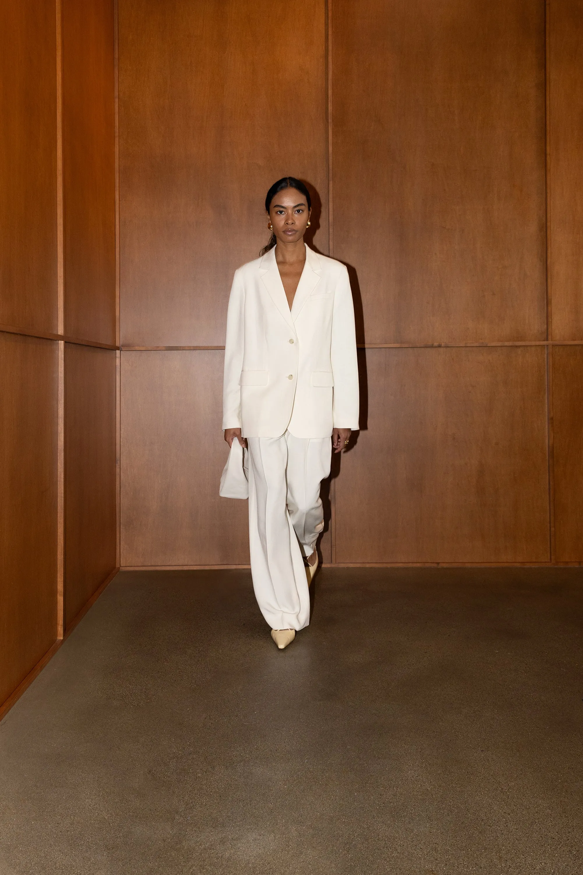 RELAXED FIT TENCEL BLAZER sold by OAK AND FORT product image thumbnail 2