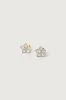 CRYSTAL FLOWER STUD EARRINGS sold by OAK AND FORT