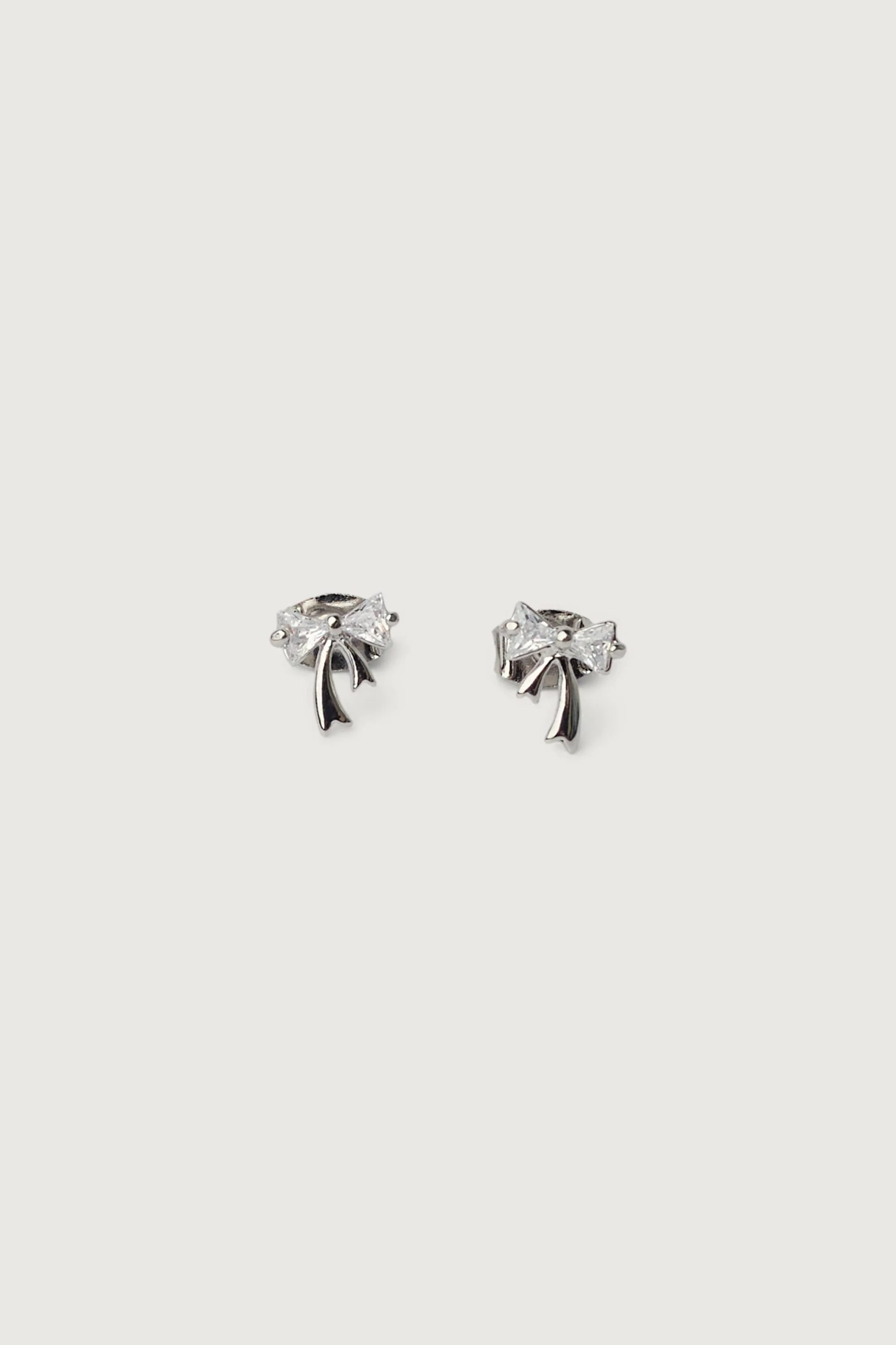 SPARKLY BOW STUD EARRINGS sold by OAK AND FORT product image thumbnail 2
