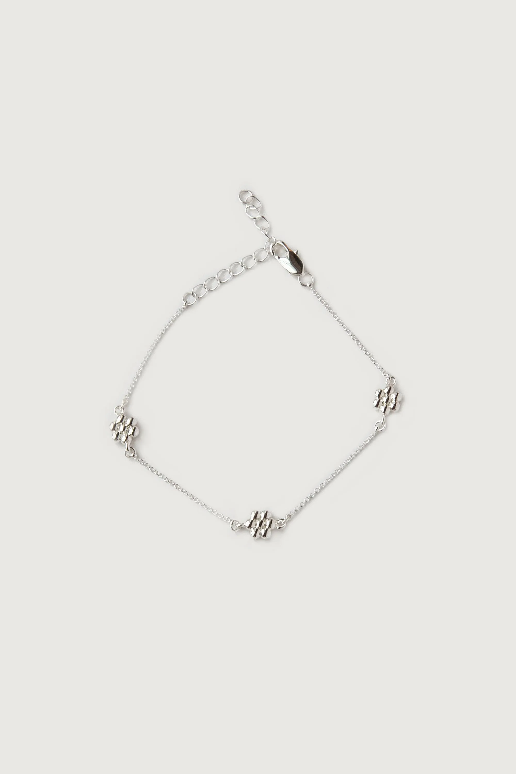 FLOWER ROLO CHAIN BRACELET sold by OAK AND FORT product image thumbnail 2