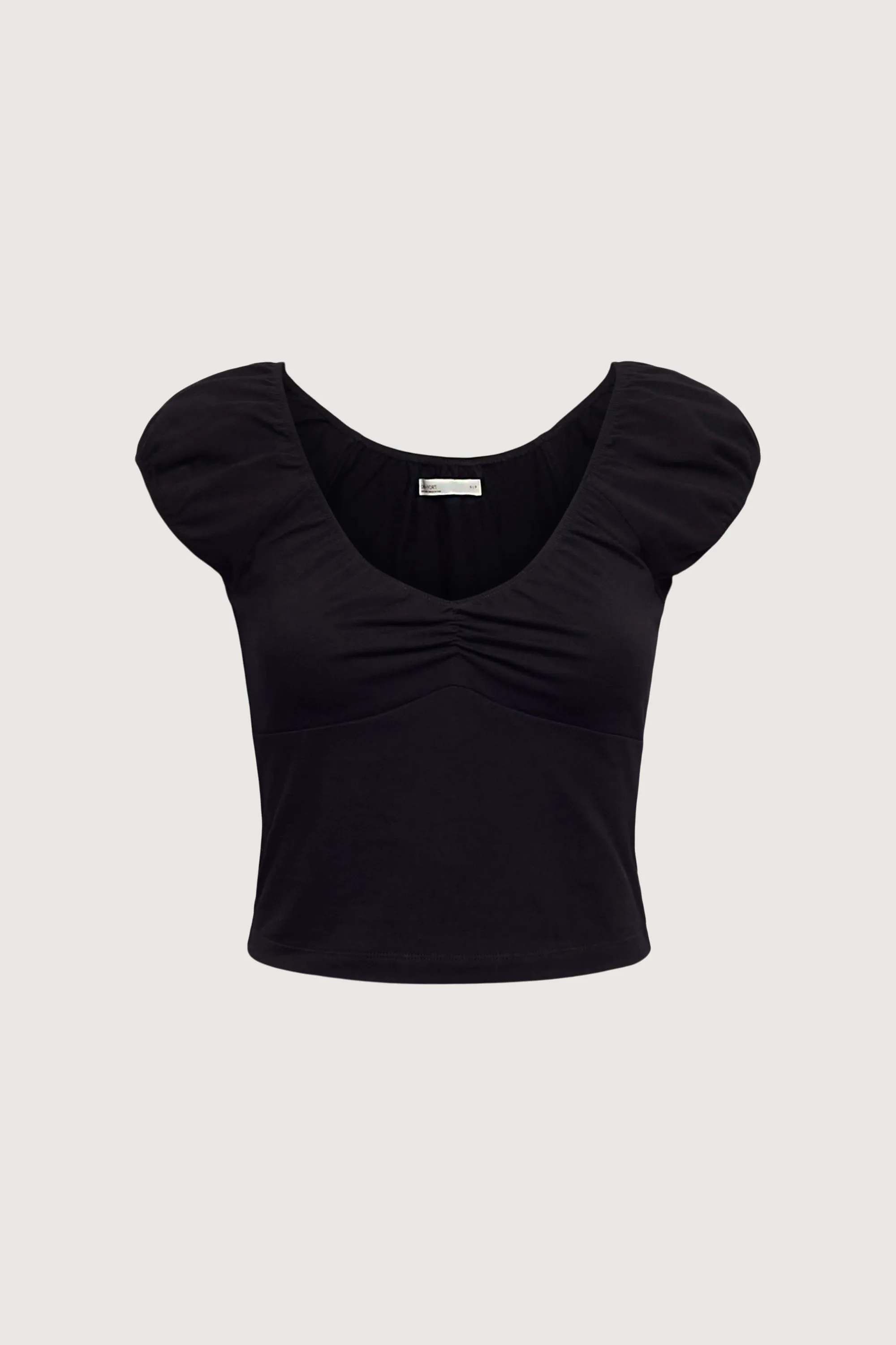 CAP SLEEVE CROPPED TOP sold by OAK AND FORT