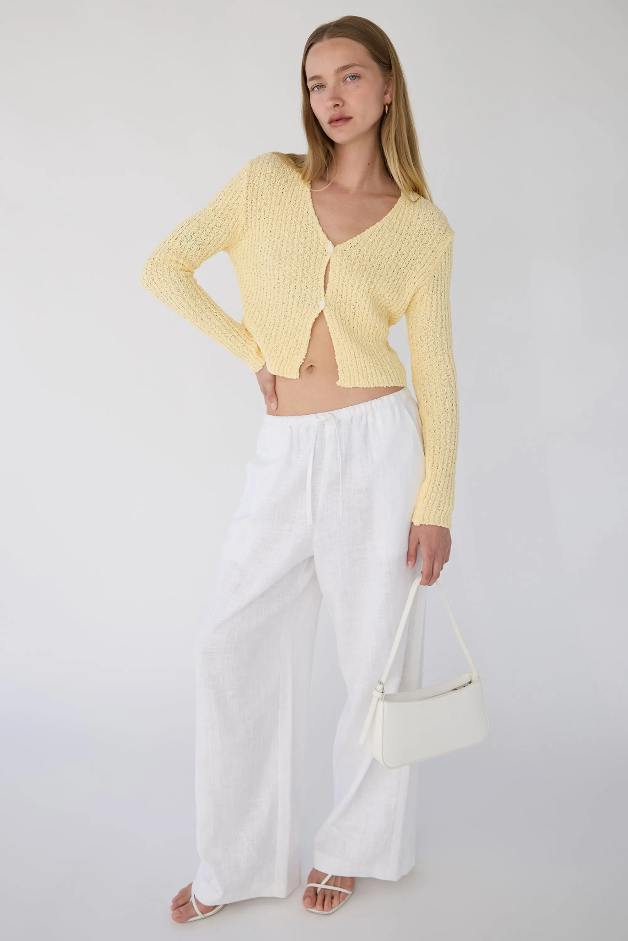 LIGHTWEIGHT KNIT CARDIGAN sold by OAK AND FORT product image thumbnail 3