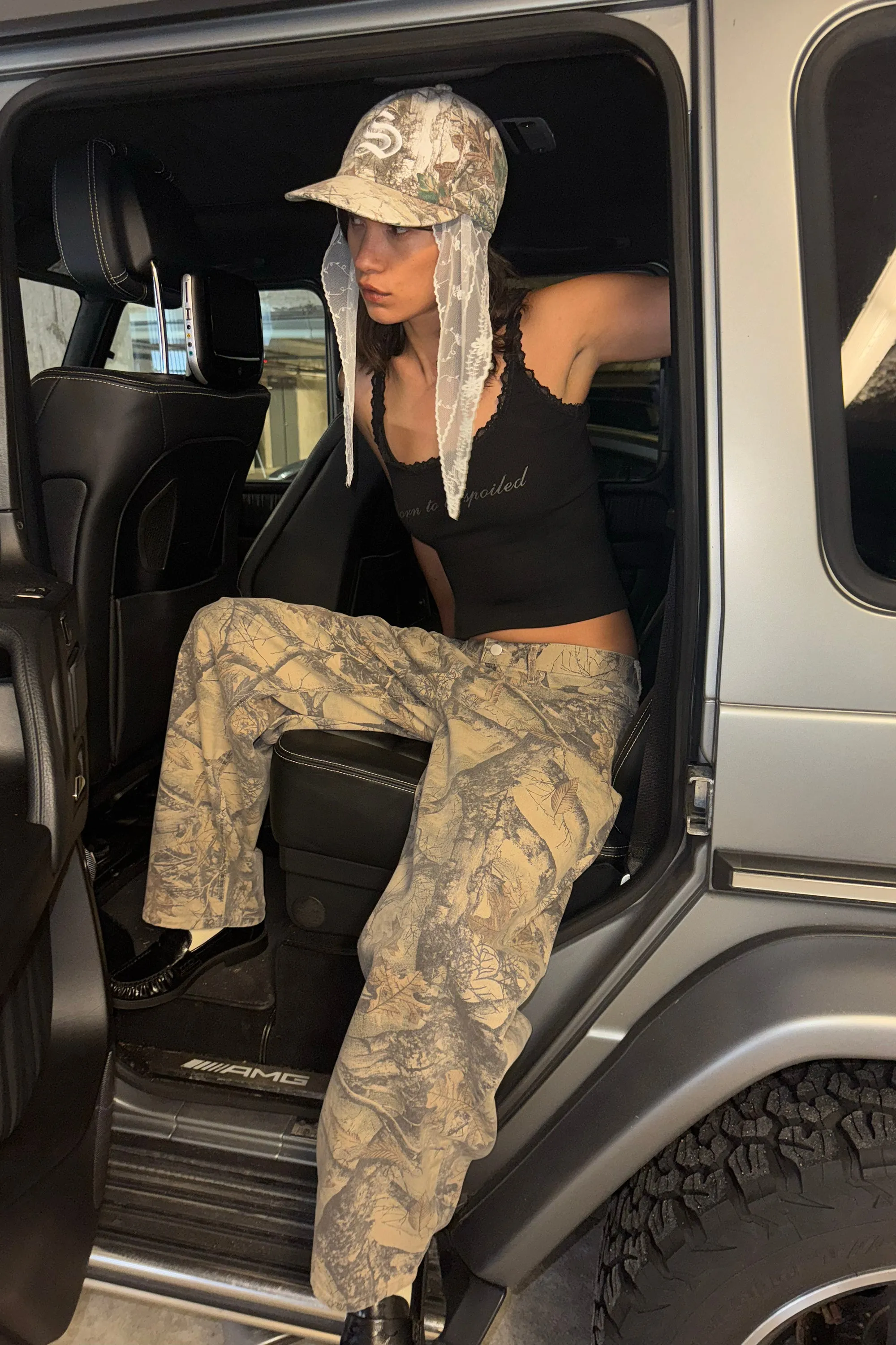 CAMO GRAPHIC CAP sold by OAK AND FORT product image thumbnail 2