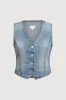 DENIM VEST sold by OAK AND FORT