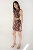ONE SHOULDER KNIT MINI DRESS WITH CUTOUT sold by OAK AND FORT