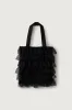 RUFFLE TULLE TOTE BAG sold by OAK AND FORT