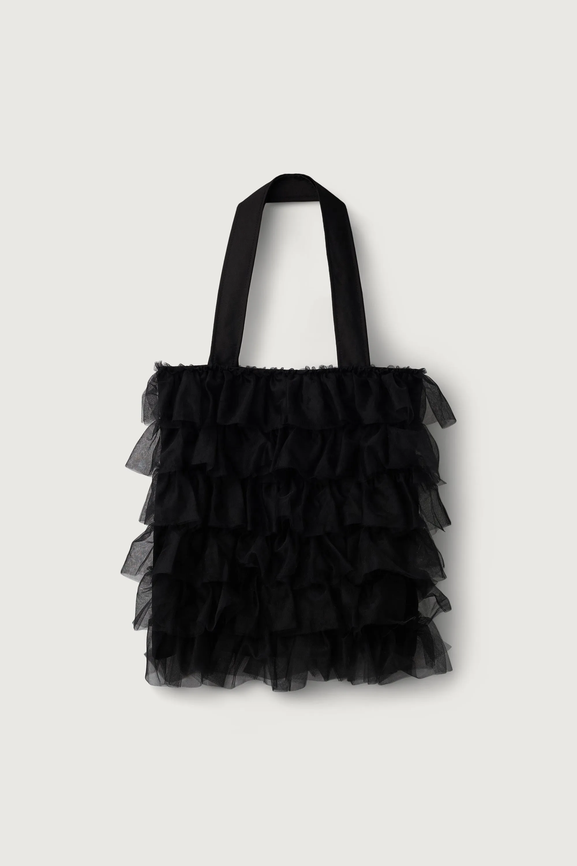 RUFFLE TULLE TOTE BAG sold by OAK AND FORT product image thumbnail 2
