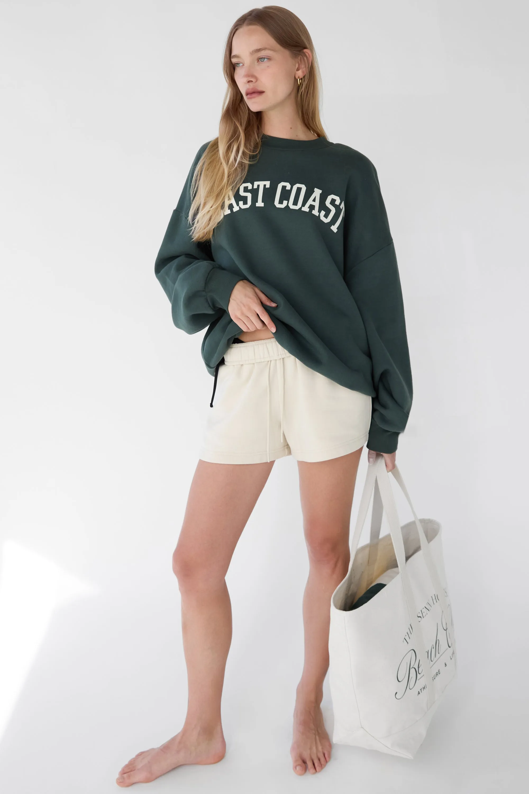 KNIT COTTON SHORT sold by OAK AND FORT