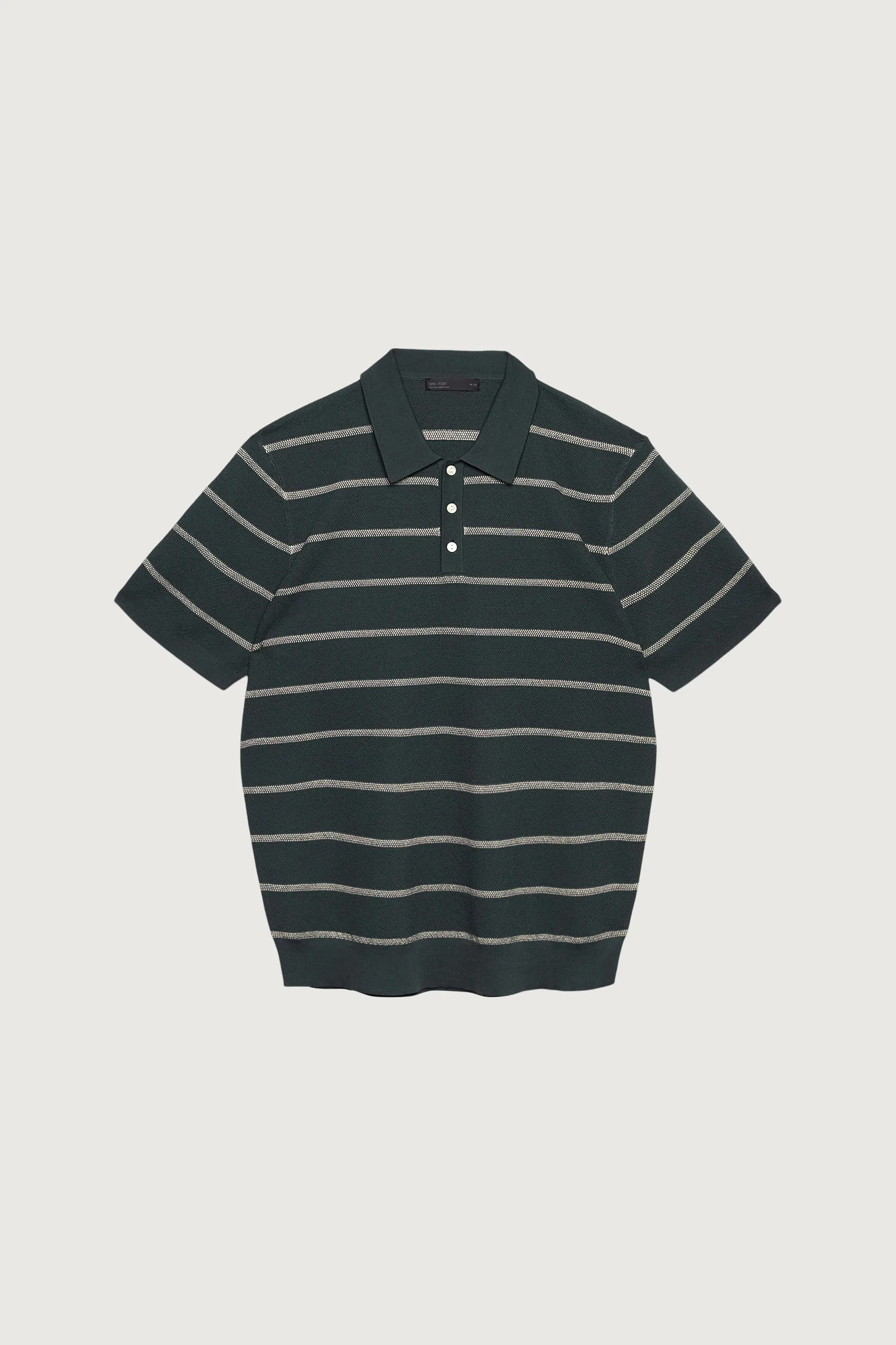 CLASSIC STRIPE POLO SHIRT sold by OAK AND FORT product image thumbnail 2