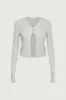 CROPPED LONG SLEEVE CARDIGAN sold by OAK AND FORT