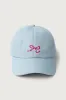 LIGHT WASH DENIM BOW CAP sold by OAK AND FORT
