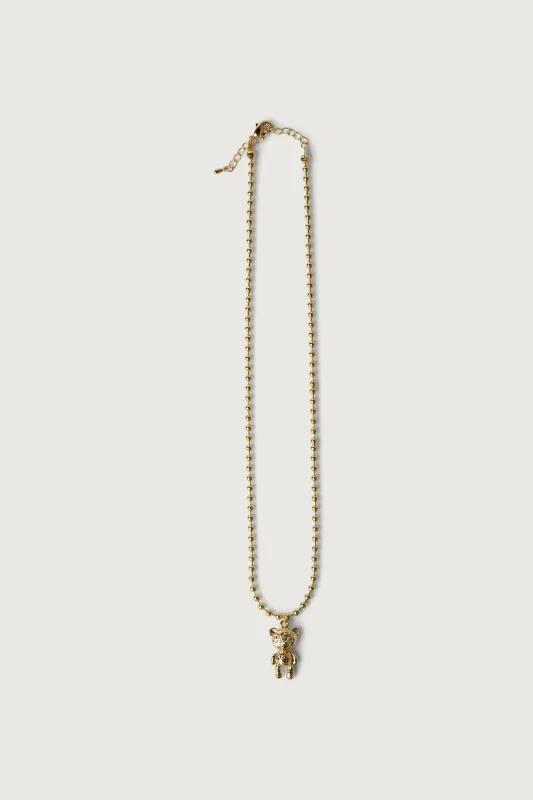 TEDDY BEAR NECKLACE sold by OAK AND FORT