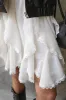 LACE RUFFLE MINI SKIRT sold by OAK AND FORT