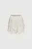 LACE RUFFLE MINI SKIRT sold by OAK AND FORT