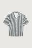 LINEN BLEND BUTTON-UP SHIRT sold by OAK AND FORT