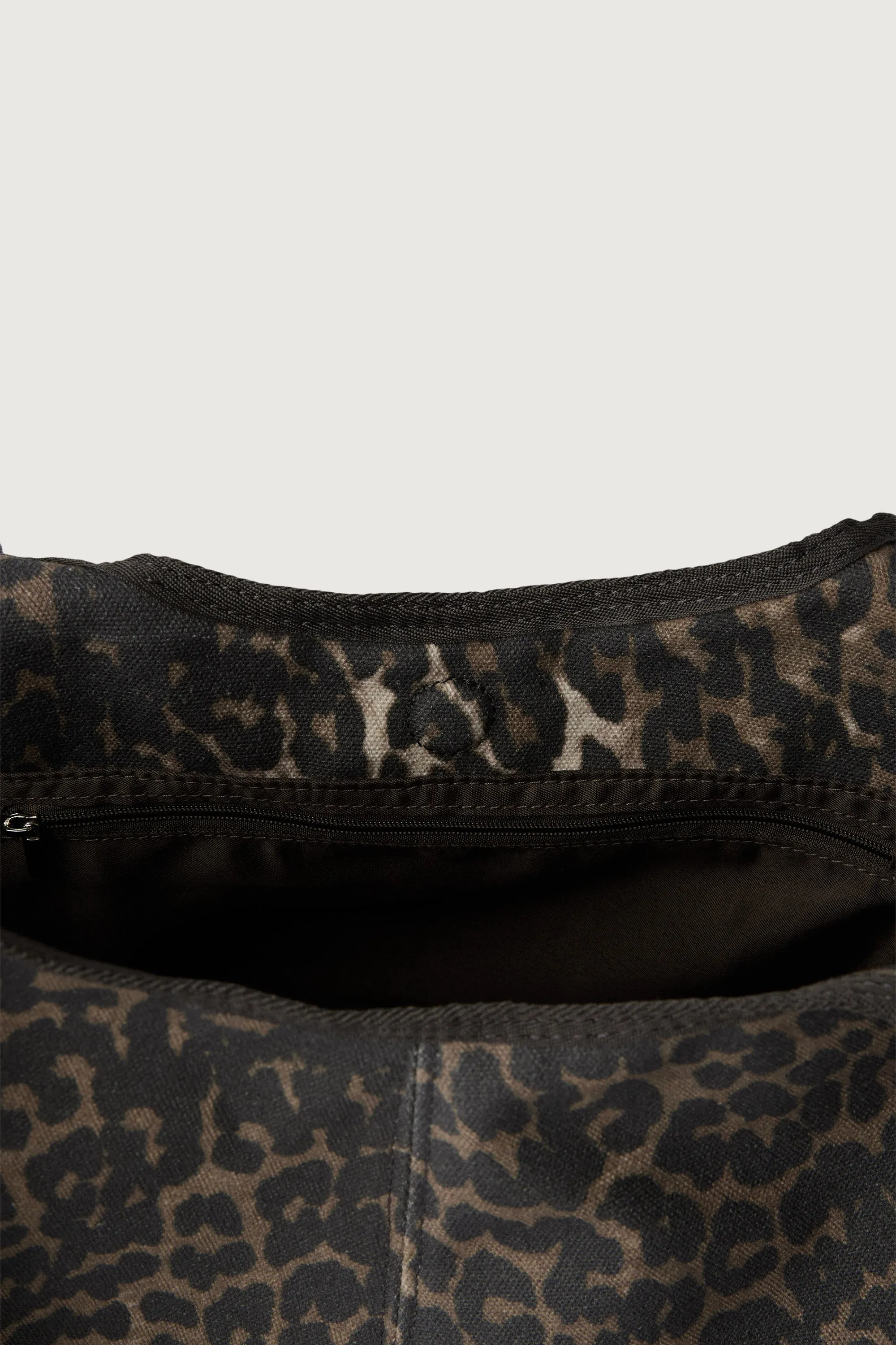 LEOPARD CANVAS TOTE BAG sold by OAK AND FORT product image thumbnail 2