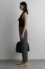 HIGH-RISE WAIST TAPERED TROUSER sold by OAK AND FORT