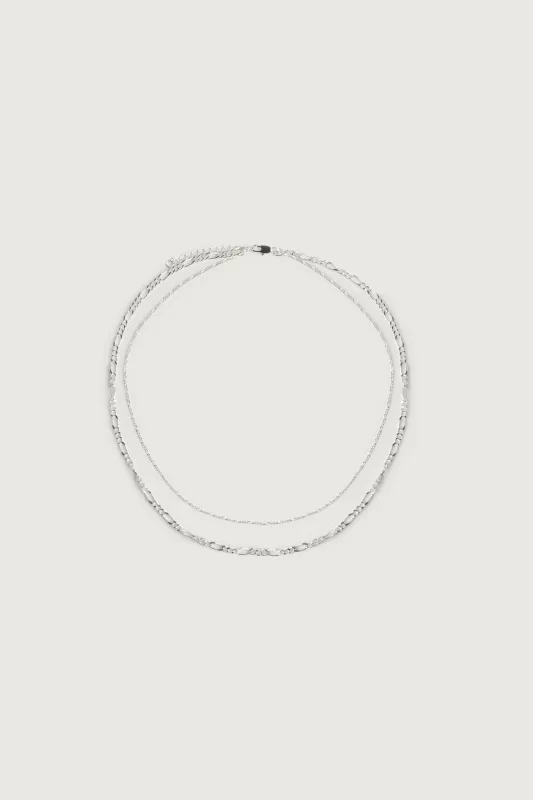 LAYERED FIGARO NECKLACE sold by OAK AND FORT