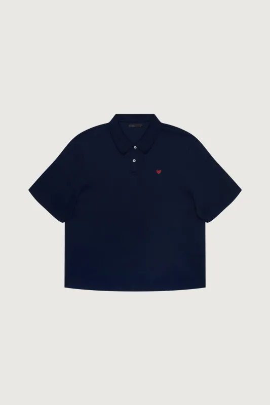 OVERSIZED BOXY POLO sold by OAK AND FORT