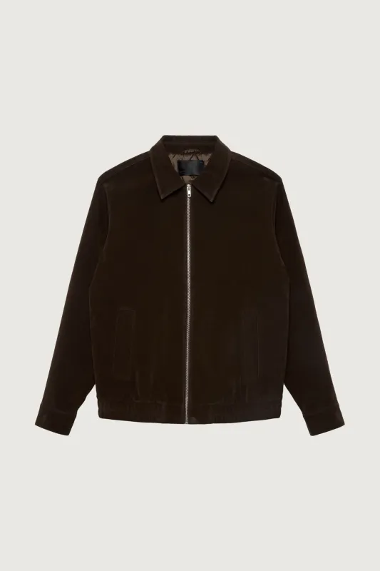 CLASSIC VEGAN SUEDE JACKET sold by OAK AND FORT