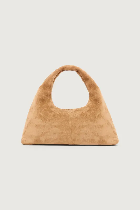 DEMI SHOULDER BAG IN VEGAN SUEDE sold by OAK AND FORT