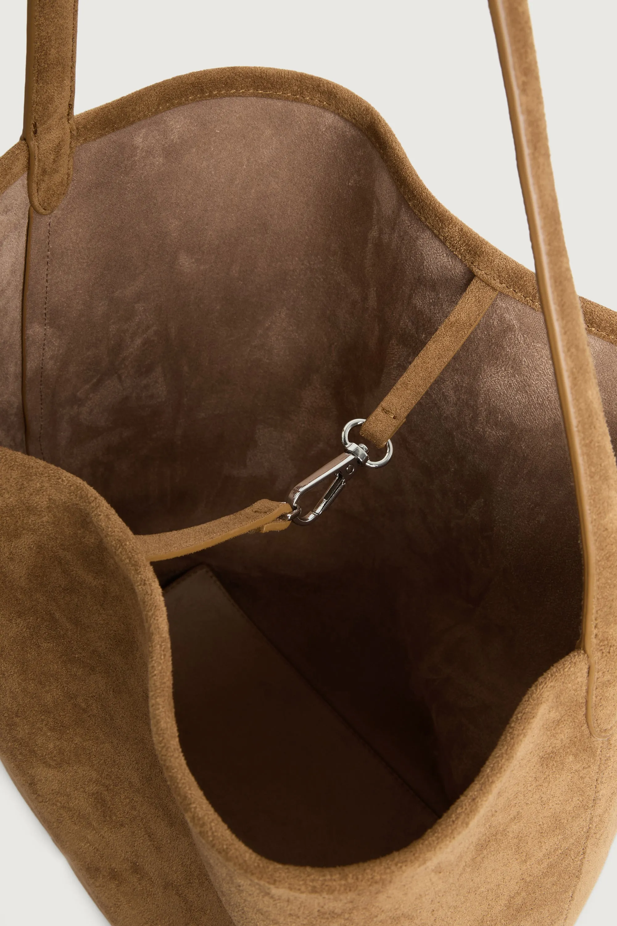 SLOANE TOTE IN VEGAN SUEDE sold by OAK AND FORT product image thumbnail 4