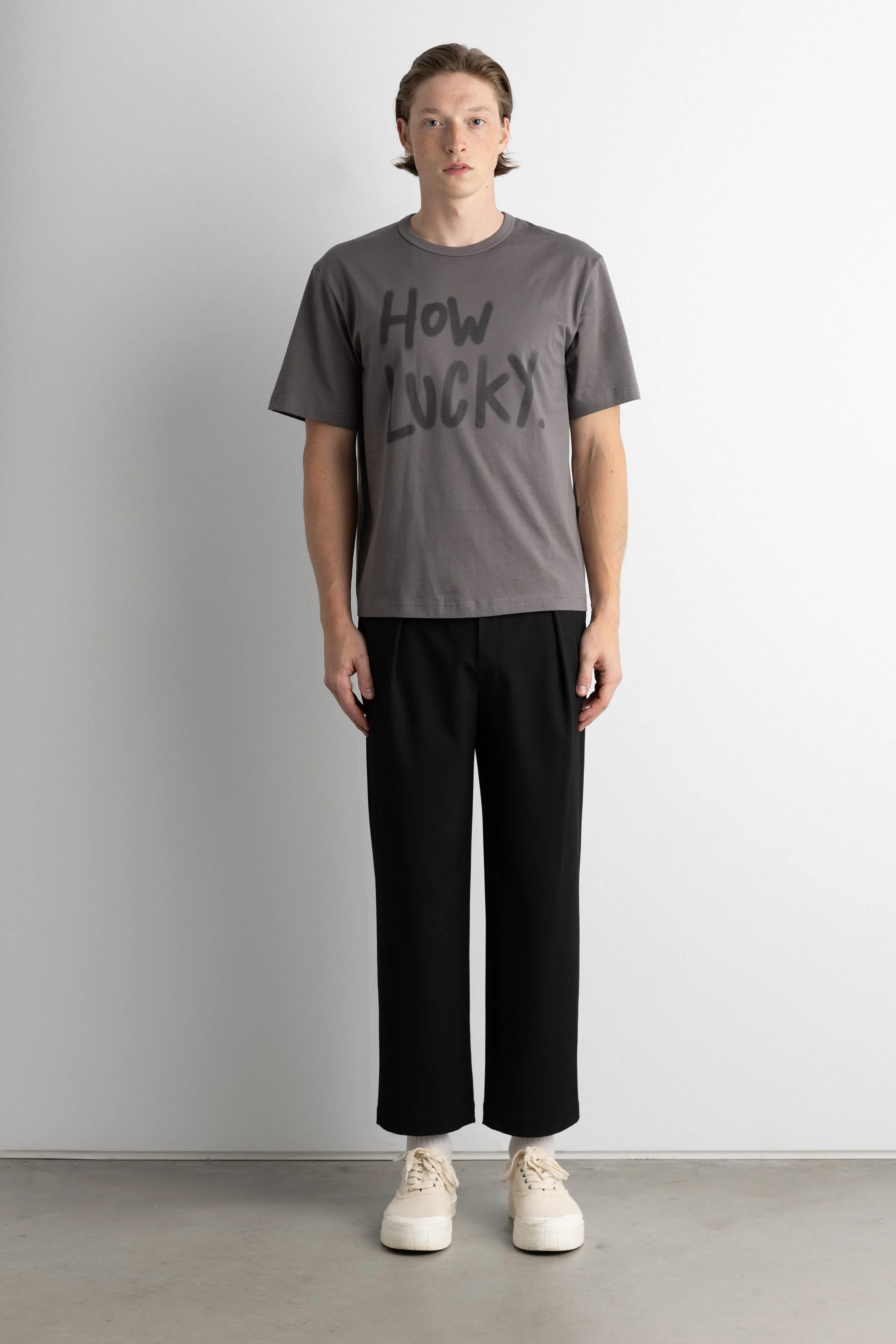 HOW LUCKY T-SHIRT sold by OAK AND FORT product image thumbnail 3