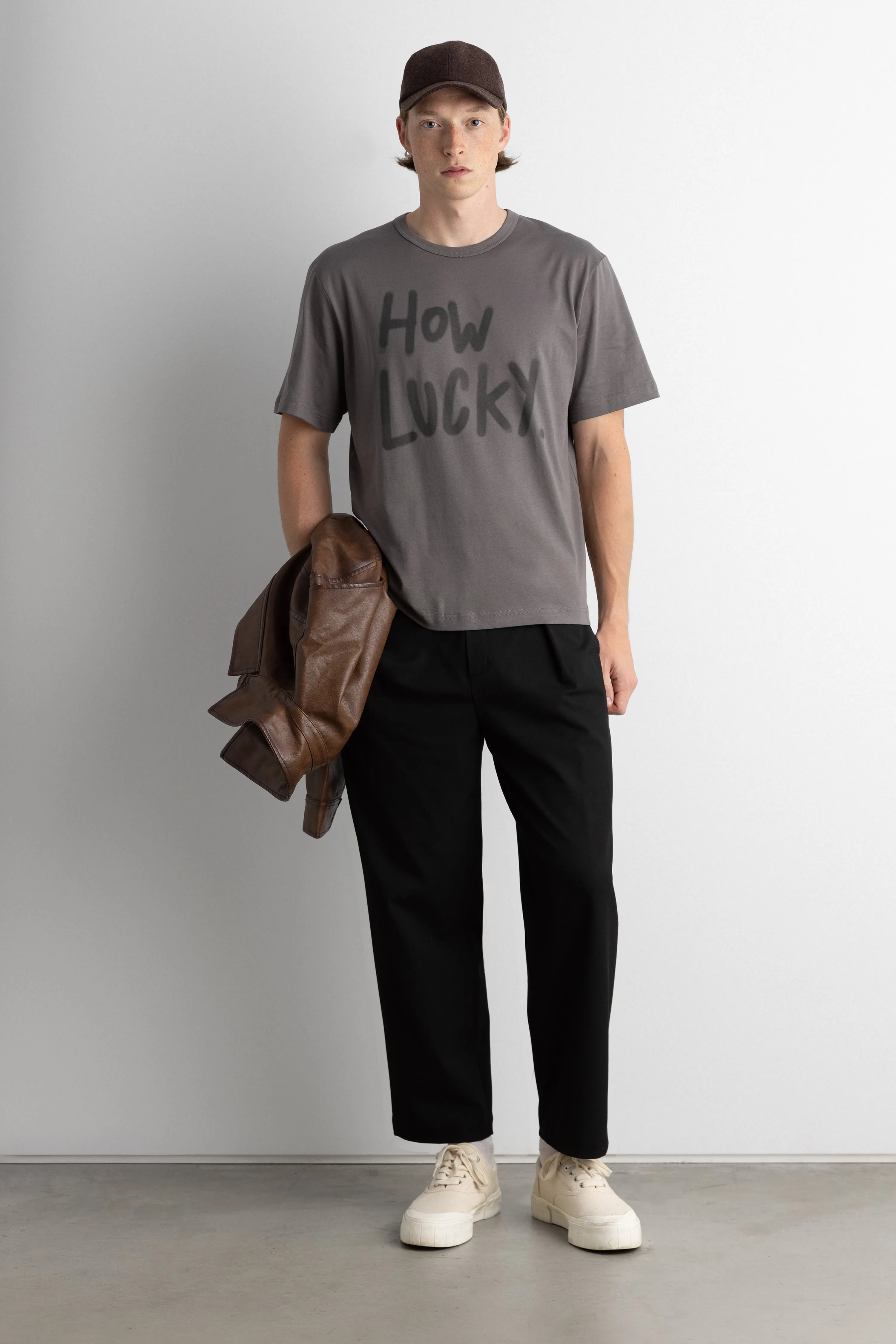 HOW LUCKY T-SHIRT sold by OAK AND FORT