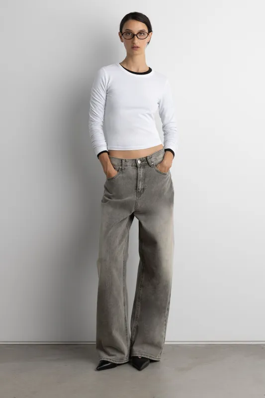 SLIM FIT LONG SLEEVE TOP sold by OAK AND FORT