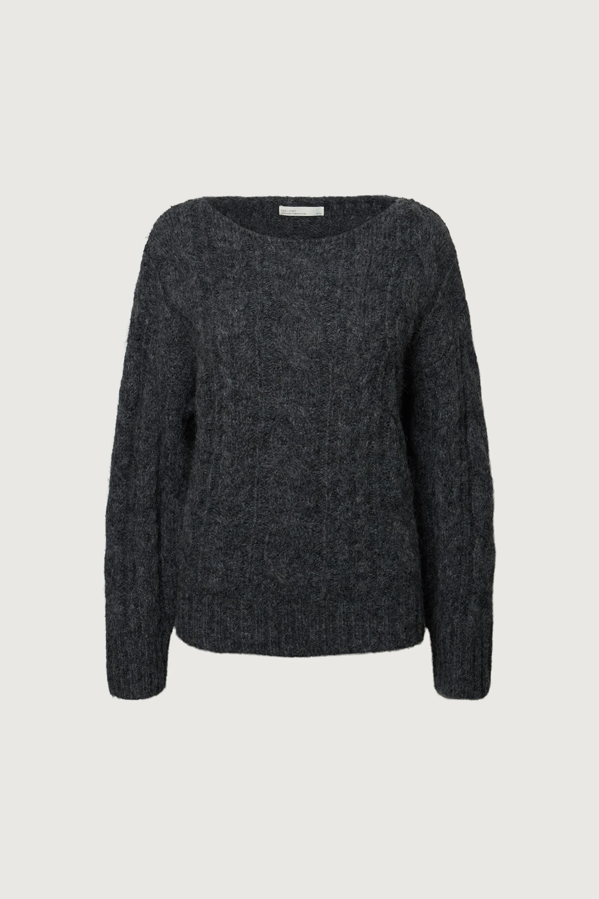 WOOL-BLEND CABLE KNIT SWEATER sold by OAK AND FORT product image thumbnail 5