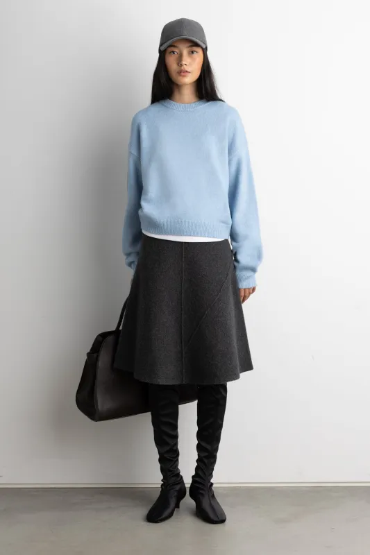 CROPPED CREWNECK SWEATER sold by OAK AND FORT