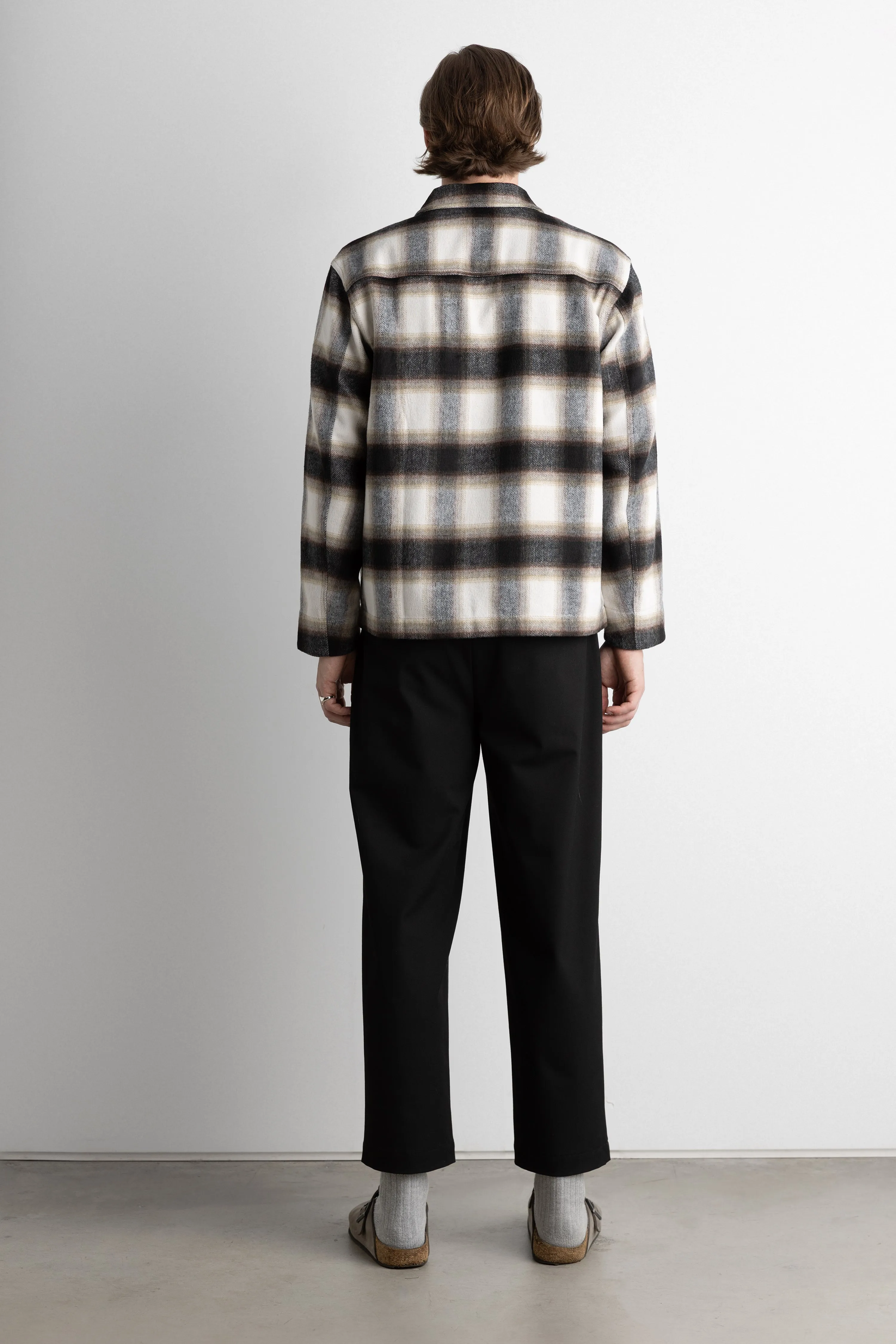 RELAXED FLANNEL BUTTON UP SHIRT sold by OAK AND FORT product image thumbnail 4